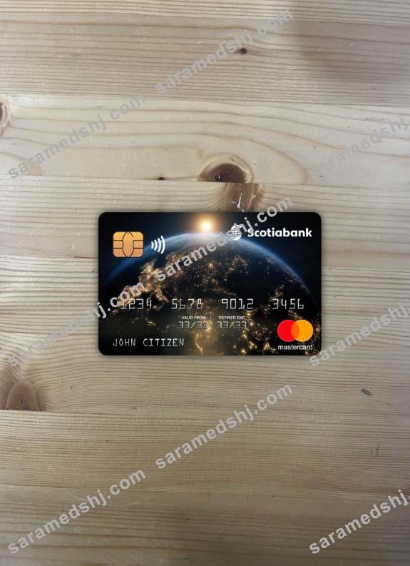 Hong Kong Scotiabank mastercard photolook front